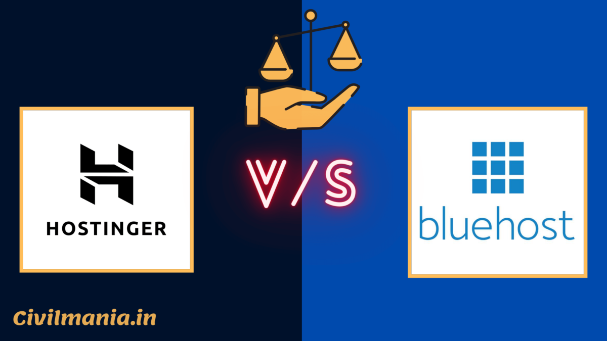 Hostinger Vs Bluehost India:Who Wins?(August 2024)